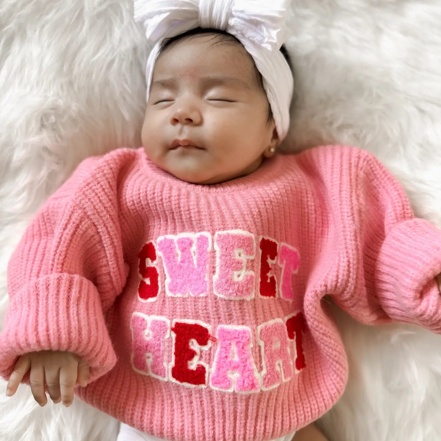 Sweet Heart Knit Sweater