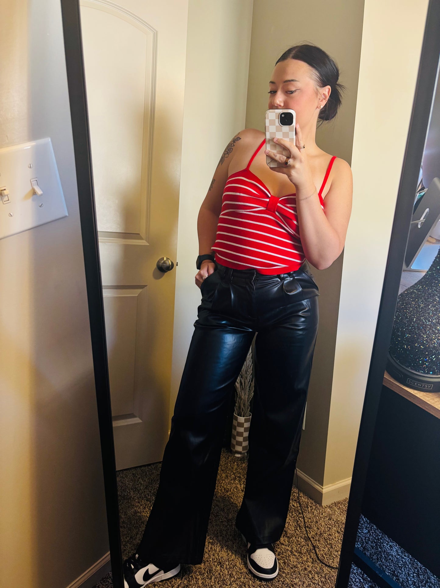Jade Faux Leather Pants