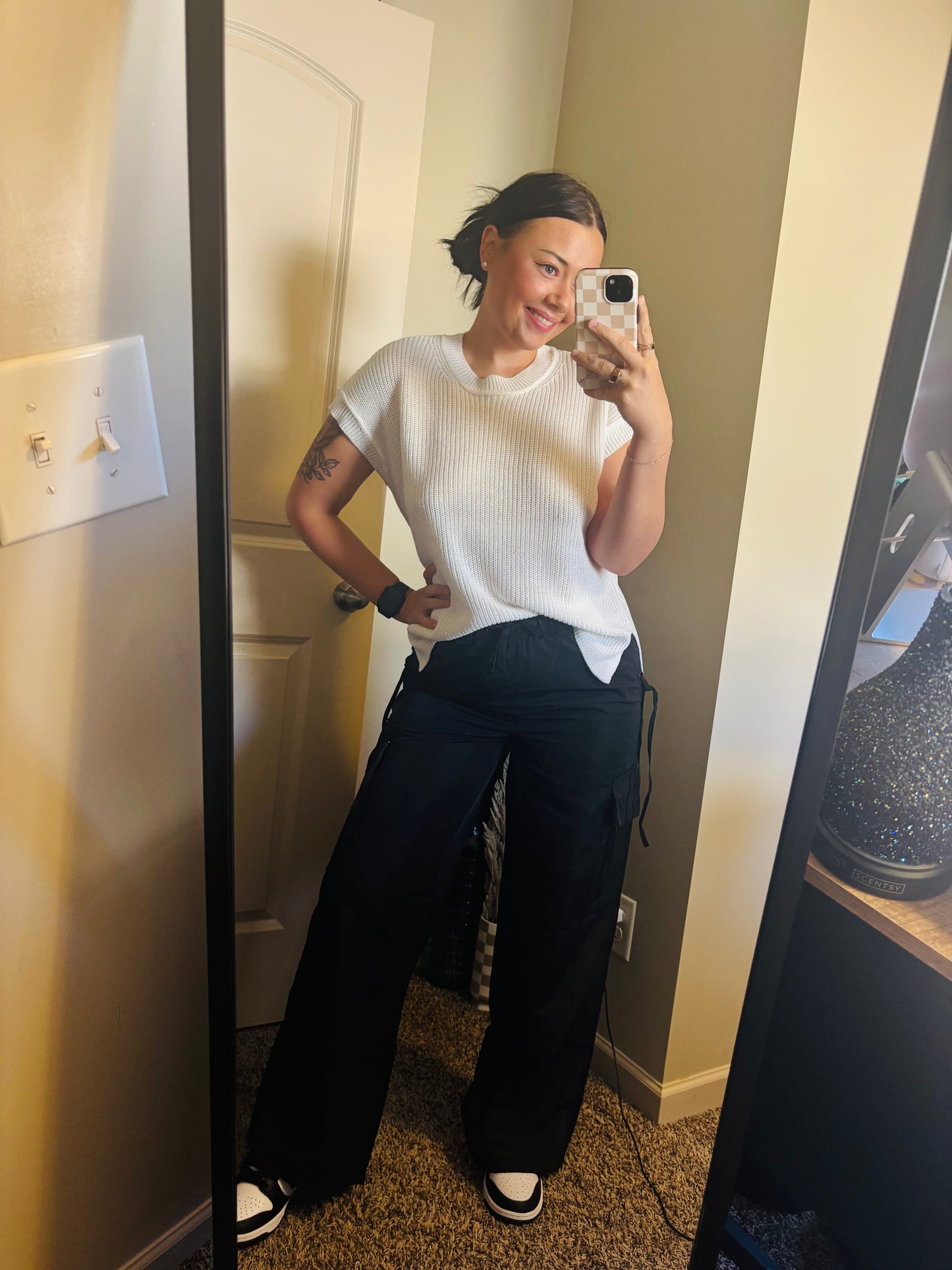 Black Cargo Pants
