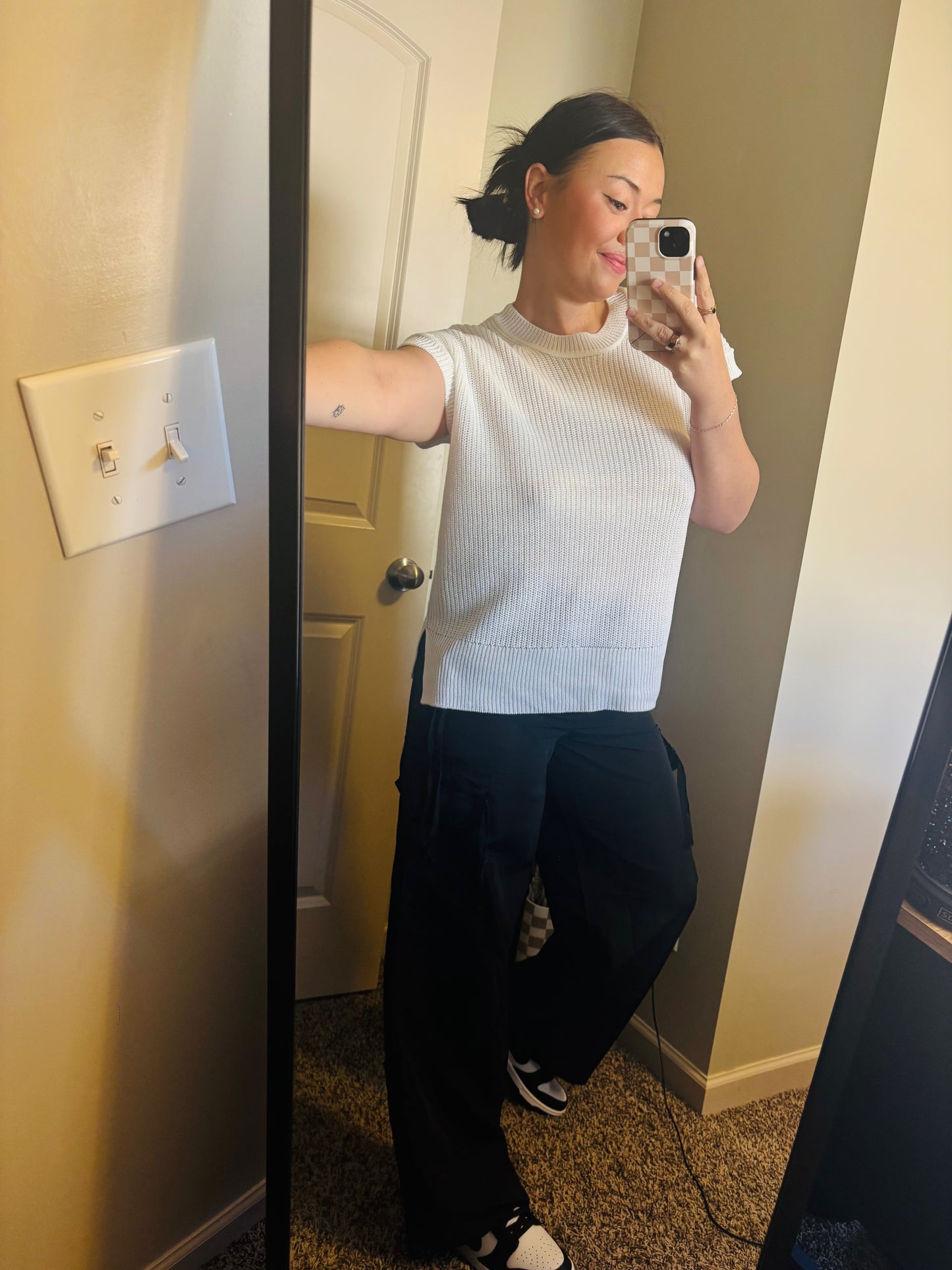 Ivory Sweater Tank