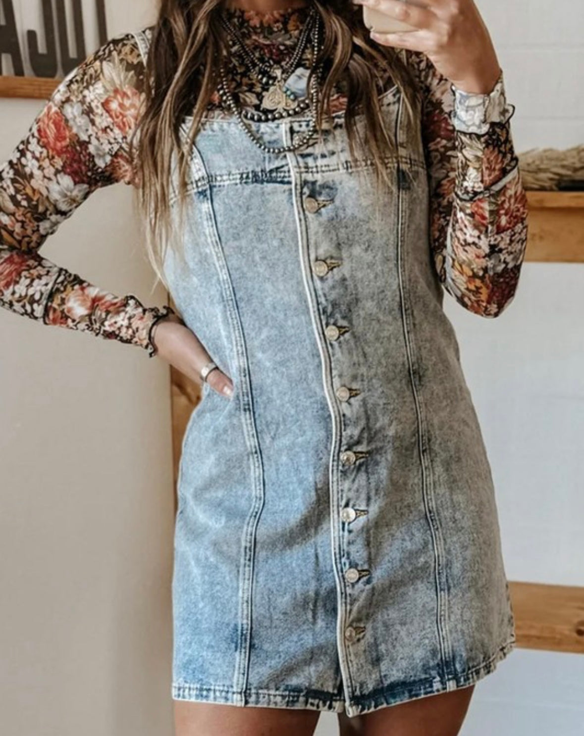 Starlie Denim Dress