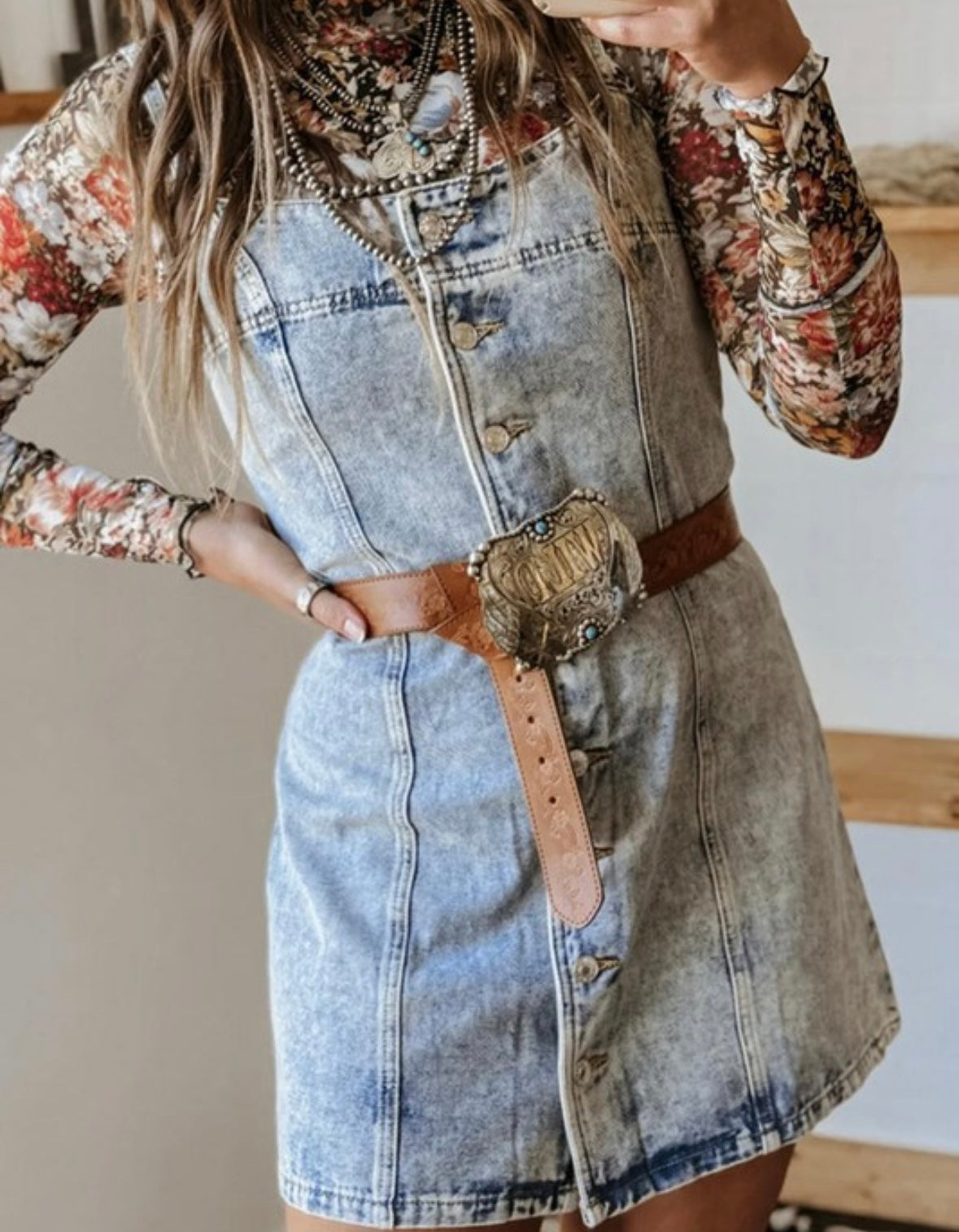 Starlie Denim Dress