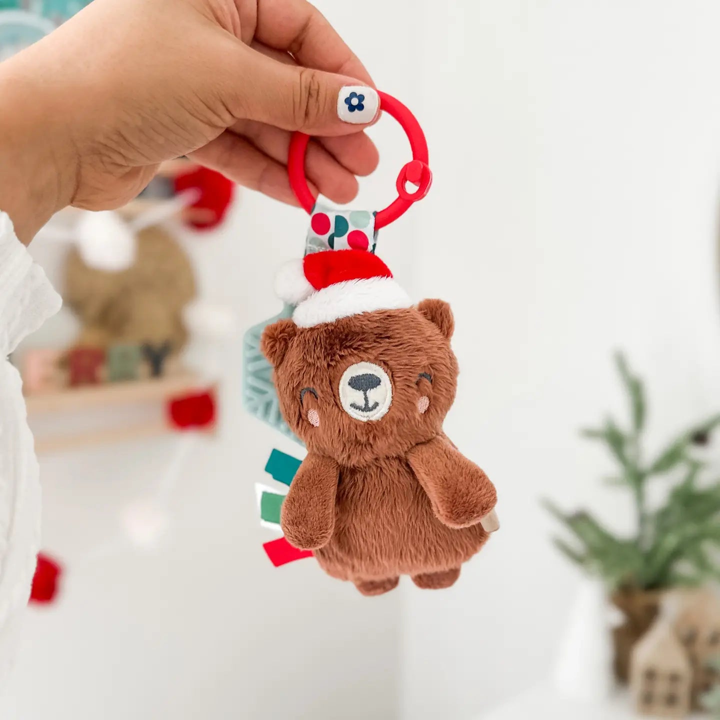 Holiday Itzy Pal Plush + Teether