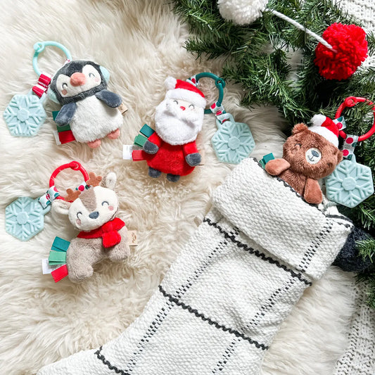 Holiday Itzy Pal Plush + Teether