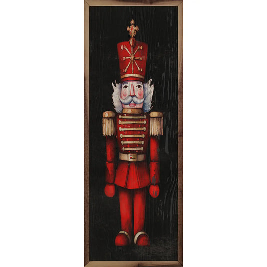 Red Nutcracker Canvas