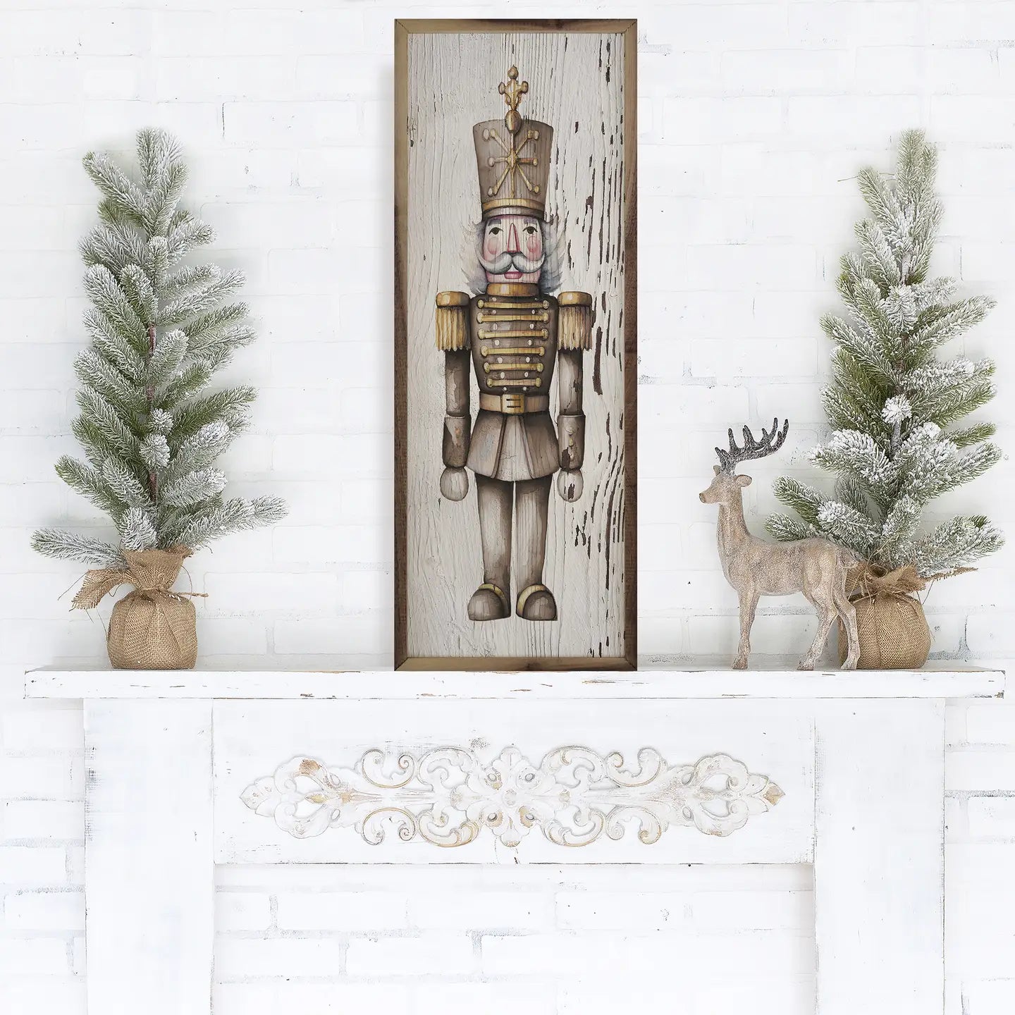 Gold Nutcracker Canvas